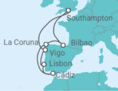 North of Spain & Portugal Cruise itinerary  - Royal Caribbean