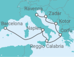 Italy, Greece, Montenegro, Croatia Cruise itinerary  - Royal Caribbean