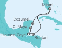 Honduras, Mexico Cruise itinerary  - Norwegian Cruise Line