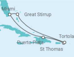 The Virgin Islands Cruise itinerary  - Norwegian Cruise Line