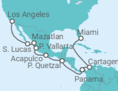 Miami to Los Angeles Cruise itinerary  - Norwegian Cruise Line