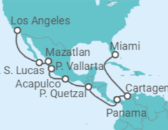 Miami to Los Angeles Cruise itinerary  - Norwegian Cruise Line