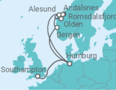 Germany, Norway Cruise itinerary  - Cunard