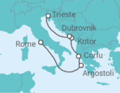 Greece, Montenegro, Croatia Cruise itinerary  - Cunard