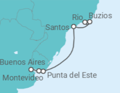 Uruguay, Brazil Cruise itinerary  - Celebrity Cruises