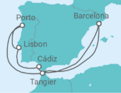 Spain, Morocco & Portugal Cruise itinerary  - Celebrity Cruises