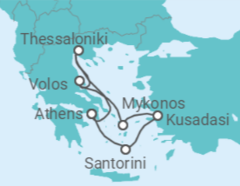 Greek Islands & Turkey Cruise itinerary  - Celebrity Cruises