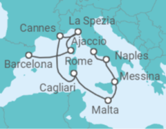 France, Italy, Malta Cruise itinerary  - Celebrity Cruises