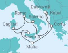 Mediterranean Jewels Cruise itinerary  - Princess Cruises