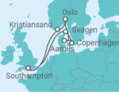 Norway & Denmark Cruise itinerary  - Princess Cruises