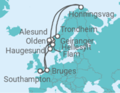 Norwegian Fjords Cruise itinerary  - Princess Cruises