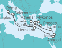 Italy, Greece, Turkey, Cyprus, Israel Cruise itinerary  - Princess Cruises