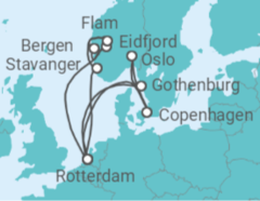 United Kingdom, Holland, Sweden, Denmark, Norway Cruise itinerary  - Holland America Line