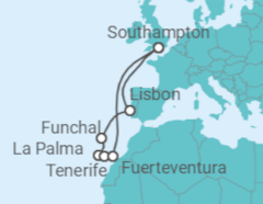 Canary Islands Cruise itinerary  - Cunard