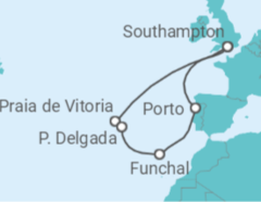 Volcanic Islands of the Azores & Madeira Cruise itinerary  - Fred Olsen