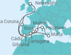 Exploring the islands of the Mediterranean Cruise itinerary  - Fred Olsen