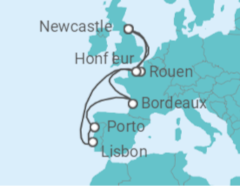 River Cities of France & Portugal Cruise itinerary  - Fred Olsen