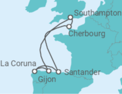 Spain, France Cruise itinerary  - PO Cruises