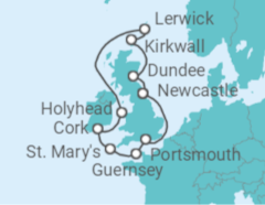 British Isles & Ireland Discovery Cruise itinerary  - Ambassador Cruise Line