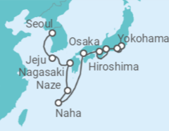 Tokyo to Incheon (Seoul, South Korea) Cruise itinerary  - Norwegian Cruise Line