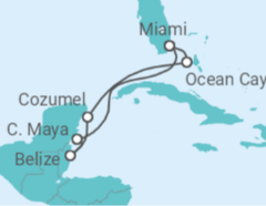 Mexico, Belize Cruise itinerary  - MSC Cruises