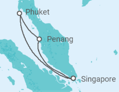 Malaysia, Thailand Cruise itinerary  - Royal Caribbean