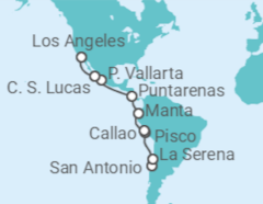 Peru, Costa Rica, Mexico Cruise itinerary  - Princess Cruises