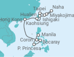 Manila (Philippines) to Keelung (Taiwan) Cruise itinerary  - Norwegian Cruise Line