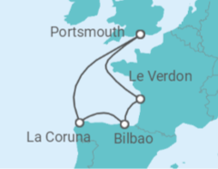 English Sights & European Delights Cruise itinerary  - Virgin Voyages