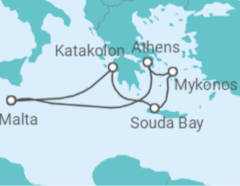 The Greek Islands Cruise itinerary  - PO Cruises