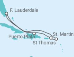 Virgin Islands, Sint Maarten Cruise itinerary  - Celebrity Cruises