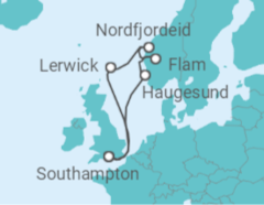Scotland & Norway Cruise itinerary  - MSC Cruises