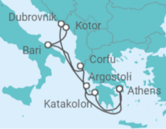 Heavenly Adriatic Cruise itinerary  - Celestyal Cruises