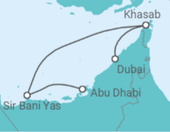The Emirates & Oman Cruise itinerary  - Celestyal Cruises