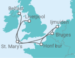 Hidden Gems of The Netherlands, Belgium, and the British Isles Cruise itinerary  - Ambassador Cruise Line