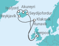 Icelandic Discovery Cruise itinerary  - Ambassador Cruise Line