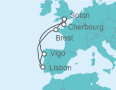 Portugal, Spain, France Cruise itinerary  - MSC Cruises