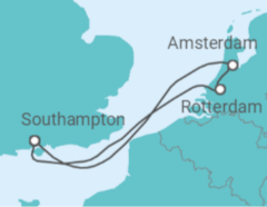Dutch Tulips & Waterways in five nights Cruise itinerary  - Fred Olsen