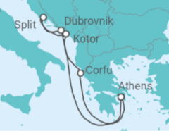Adriatic Sea & Greek Gems Cruise itinerary  - Virgin Voyages