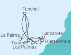 Canary Islands Cruise itinerary  - PO Cruises