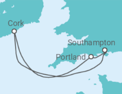 Cork & Portland Cruise itinerary  - MSC Cruises