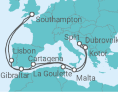 Cultural Adriatic Discovery Cruise itinerary  - Fred Olsen