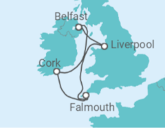 UK & Ireland Getaway Cruise itinerary  - Ambassador Cruise Line