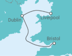 Dublin Seacation Cruise itinerary  - Ambassador Cruise Line
