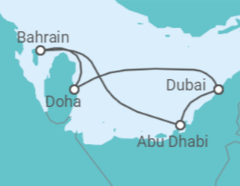 United Arab Emirates Cruise itinerary  - MSC Cruises