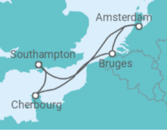 France, Belgium & Holland Cruise itinerary  - MSC Cruises