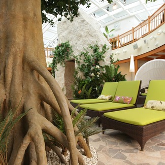 One of the largest spa and sports areas on the seven seas