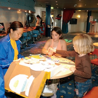 Younger cruisers are covered with engaging programs designed just for them.