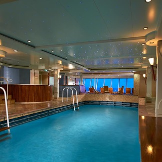 Indoor Lap Pool and Jacuzzi