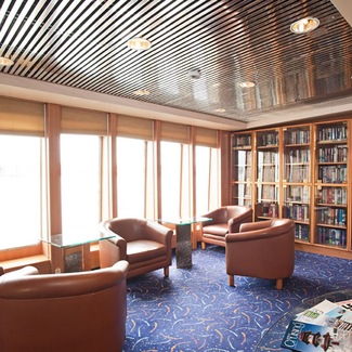 Library & card room